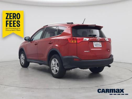 Red 2014 Toyota RAV4 LE