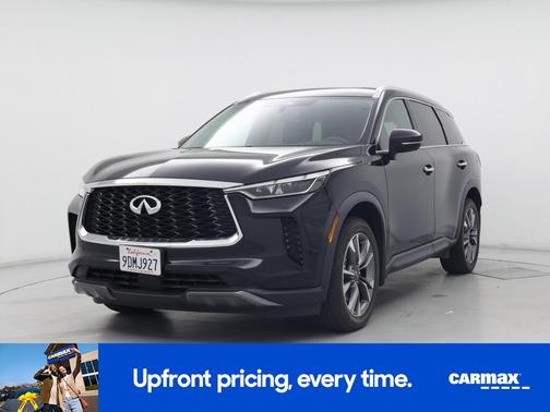 Black 2022 INFINITI QX60 Luxe