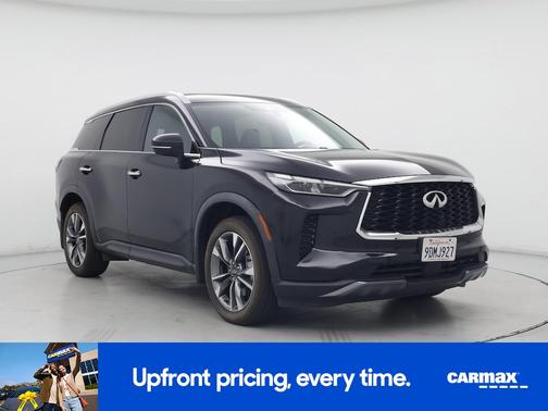 Black 2022 INFINITI QX60 Luxe