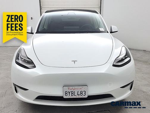 White 2021 Tesla Model Y Long Range