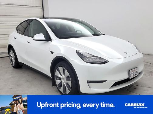 White 2021 Tesla Model Y Long Range