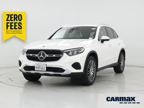 White 2025 Mercedes-Benz GLC 300