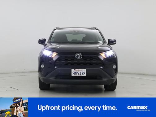 Blue 2021 Toyota RAV4 XLE Premium