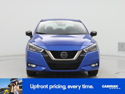 Blue 2020 Nissan Versa SR