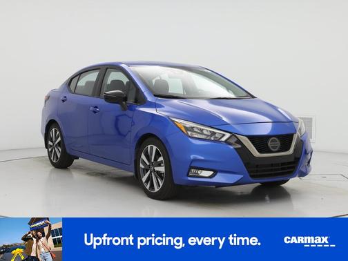 Blue 2020 Nissan Versa SR