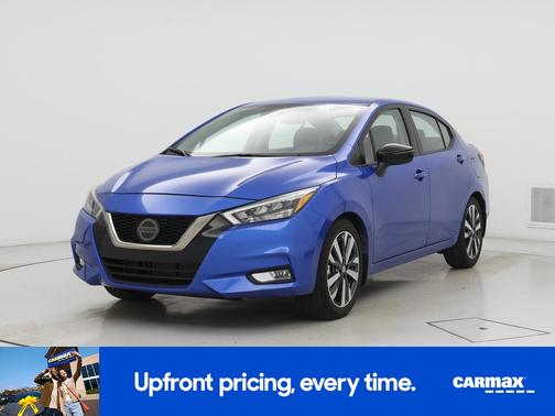 Blue 2020 Nissan Versa SR