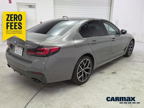 Gray 2022 BMW 530e