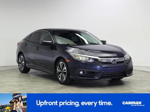 Blue 2016 Honda Civic EX-L