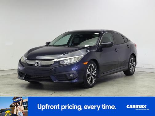 Blue 2016 Honda Civic EX-L