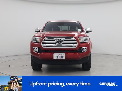 Red 2018 Toyota Tacoma Limited