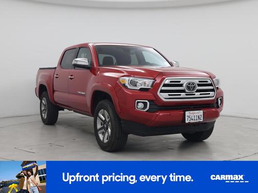 Red 2018 Toyota Tacoma Limited