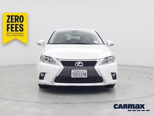 White 2017 Lexus CT 200h