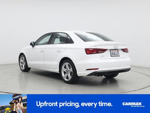 White 2018 Audi A3 Premium