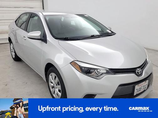 Silver 2016 Toyota Corolla LE