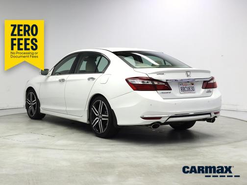 White 2017 Honda Accord Touring