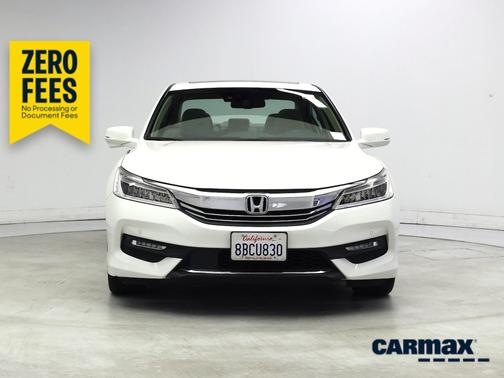 White 2017 Honda Accord Touring