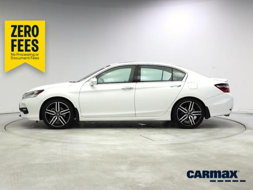 White 2017 Honda Accord Touring