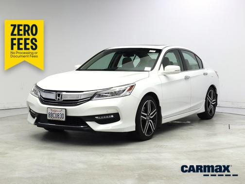 White 2017 Honda Accord Touring