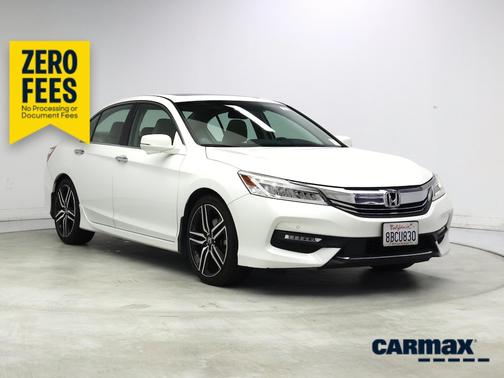 White 2017 Honda Accord Touring