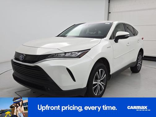 White 2021 Toyota Venza LE