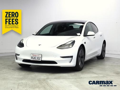 White 2023 Tesla Model 3