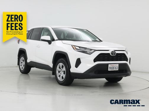 White 2025 Toyota RAV4 LE