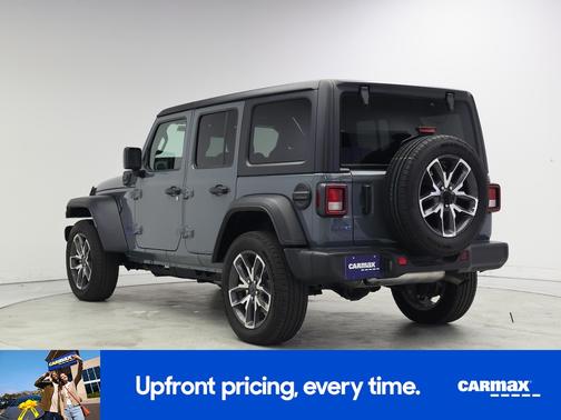Gray 2025 Jeep Wrangler 4xe Sport S