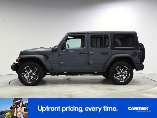 Gray 2025 Jeep Wrangler 4xe Sport S