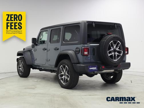 Gray 2025 Jeep Wrangler 4xe Sport S