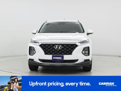 White 2020 Hyundai SANTA FE SE