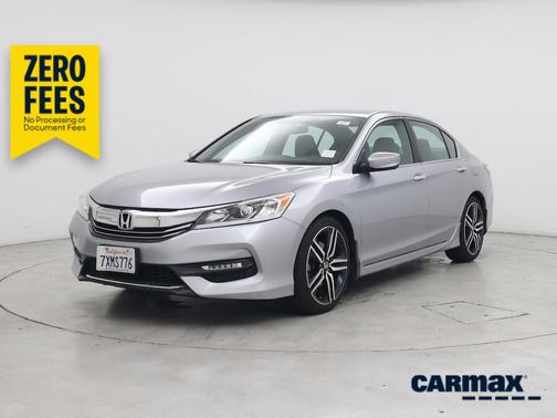 Silver 2017 Honda Accord Sport