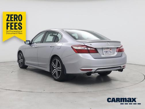 Silver 2017 Honda Accord Sport