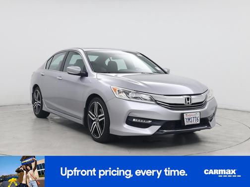 Silver 2017 Honda Accord Sport