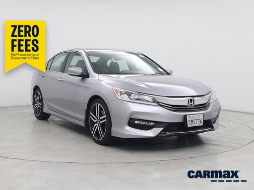 Silver 2017 Honda Accord Sport