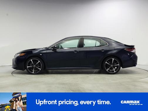 Blue 2018 Toyota Camry XSE