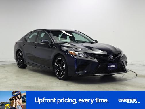 Blue 2018 Toyota Camry XSE