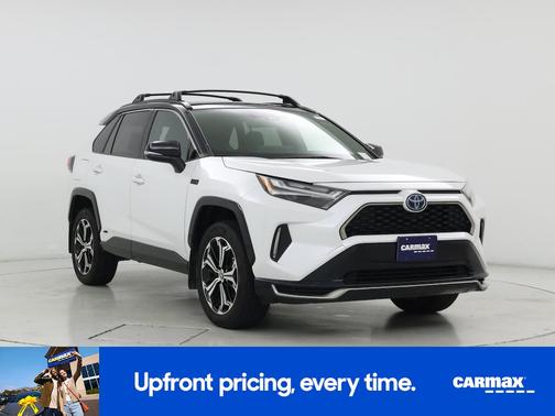 White 2023 Toyota RAV4 Prime XSE