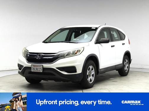 White 2015 Honda CR-V LX