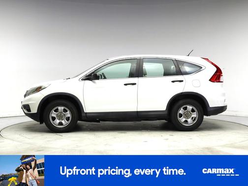 White 2015 Honda CR-V LX