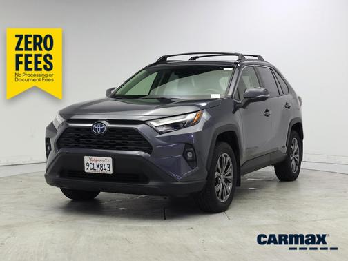 Gray 2022 Toyota RAV4 Hybrid XLE Premium