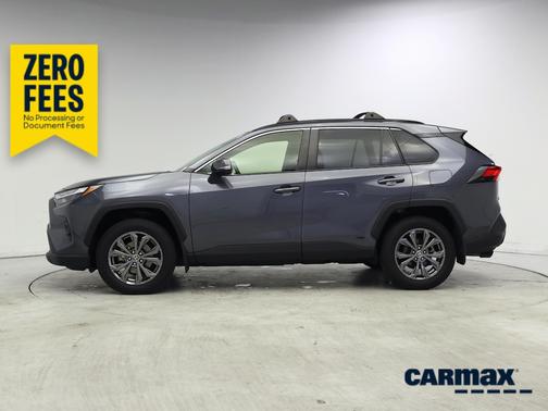 Gray 2022 Toyota RAV4 Hybrid XLE Premium