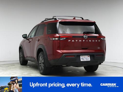 Burgundy 2022 Nissan Pathfinder SV