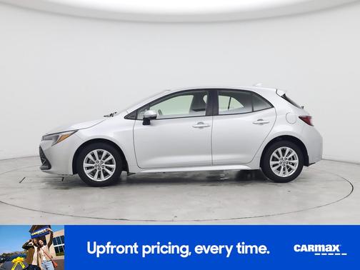 Silver 2024 Toyota Corolla Hatchback SE