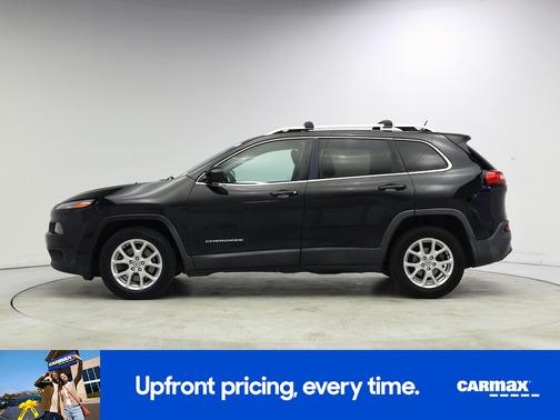 Black 2015 Jeep Cherokee Latitude
