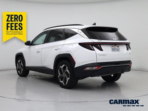 White 2022 Hyundai TUCSON SEL