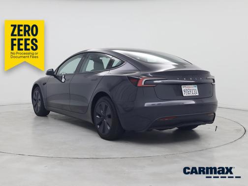 Gray 2025 Tesla Model 3 Long Range