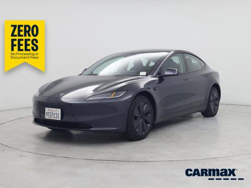 Gray 2025 Tesla Model 3 Long Range
