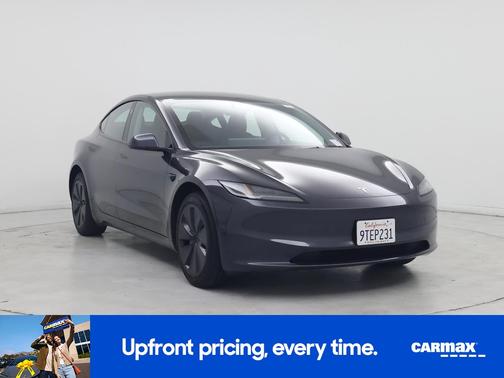 Gray 2025 Tesla Model 3 Long Range