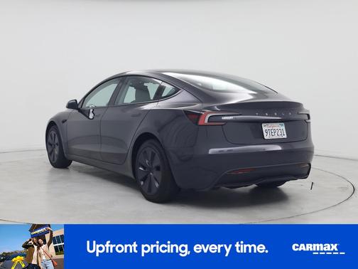Gray 2025 Tesla Model 3 Long Range
