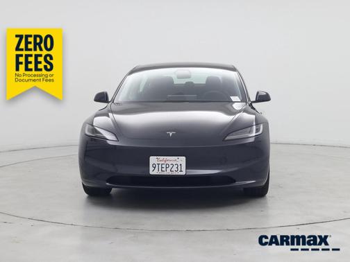 Gray 2025 Tesla Model 3 Long Range
